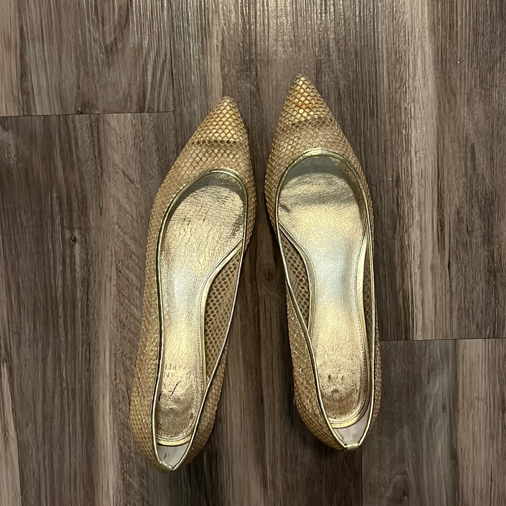 Adrianna pappel gold shoes